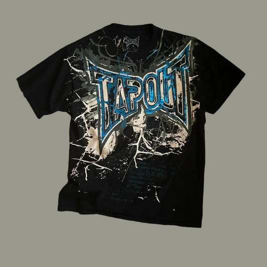 Tapout Affliction T Shirt Punk Hip Hop Graphic Letter Most popular men’s shirts