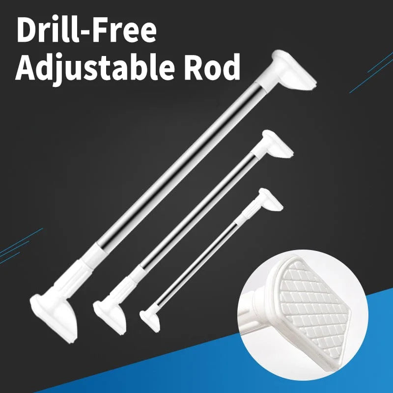 Drill-Free Adjustable Rod