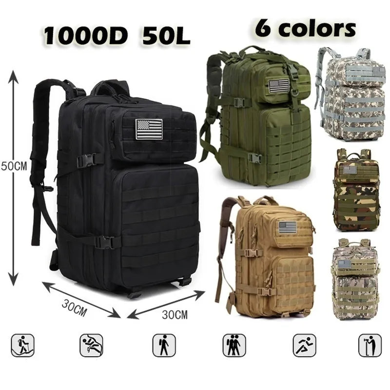 Nylon Waterproof Trekking Fishing Hunting Bag