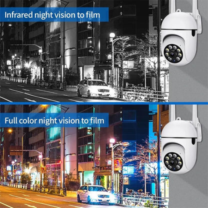 2MP 3MP Wifi IP Camera Outdoor Wired Security Surveillance Camera AI Human Tracking Two Way Audio Night Color Cam