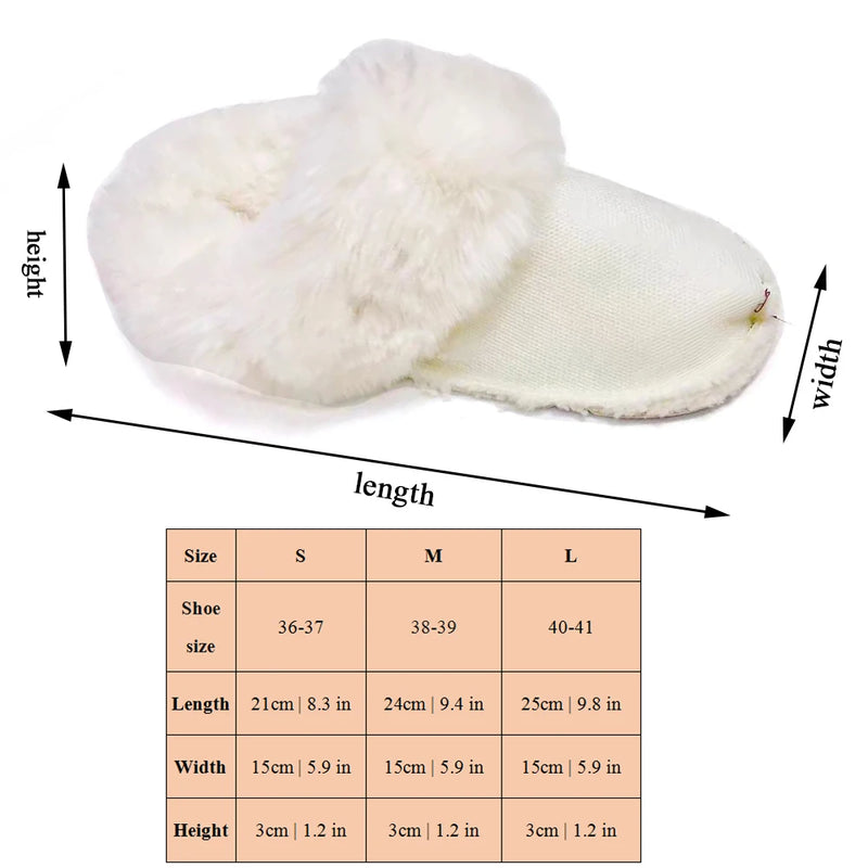 1Pair Warm Insoles For Winter Thicken Fur Inserts Women Men Shoe Covers Removable Plush Liner Comfort Pads Slipper Accessories