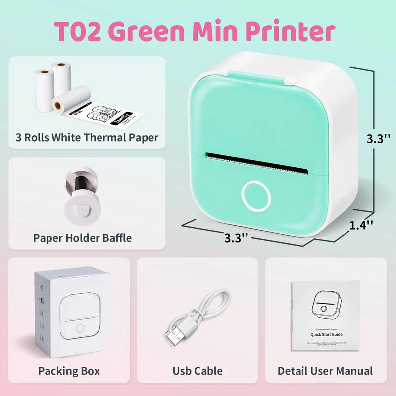 Portable Mini Thermal Printer