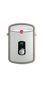 18kW 240V Tankless Electric Water Heater, Gray