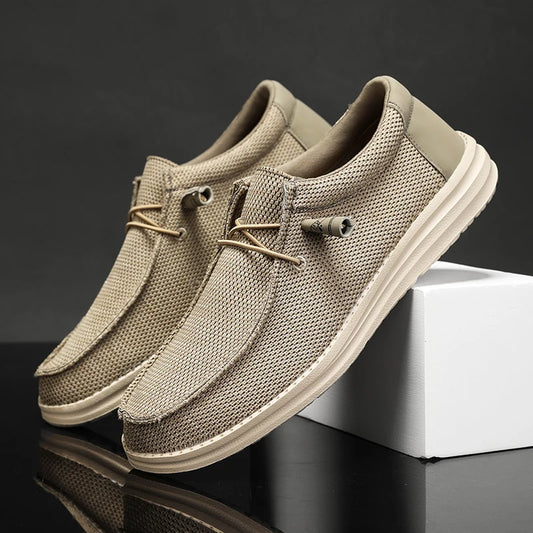 Plus Big Size Dude Canvas Shoes