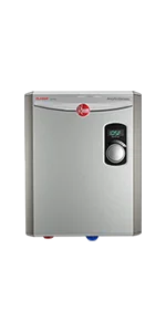 18kW 240V Tankless Electric Water Heater, Gray