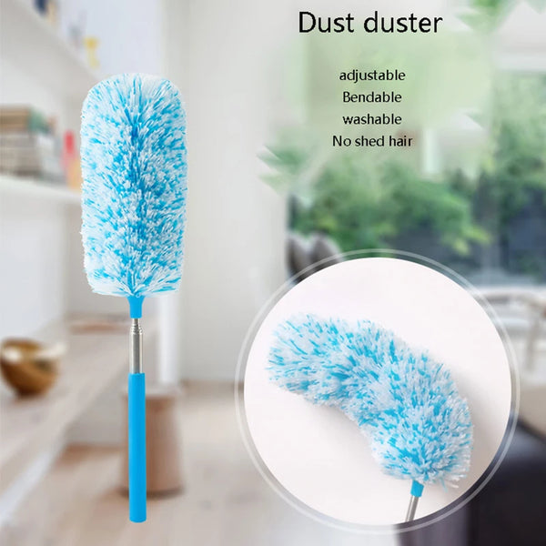 Microfiber Duster Brush Extendable Hand Dust Cleaner Anti Dusting Brush  Air-condition Car Furniture Cleaning New Home Book Cases