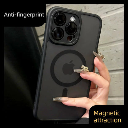 Mobile Phone Shell for iPhone Iphone13 Dustproof Niche Style Magnetic