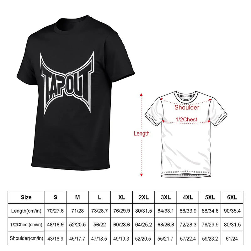 Tapout T-Shirt cute tops customs design your own anime clothes kawaii clothes mens t shirts