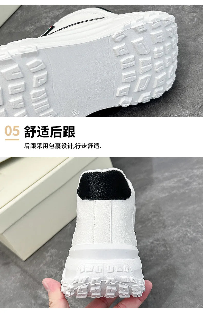 Street Shoot Sneakers INS Thick Sole Shoes 2023 Autumn New Student Running Shoe Increase Casual women shoes