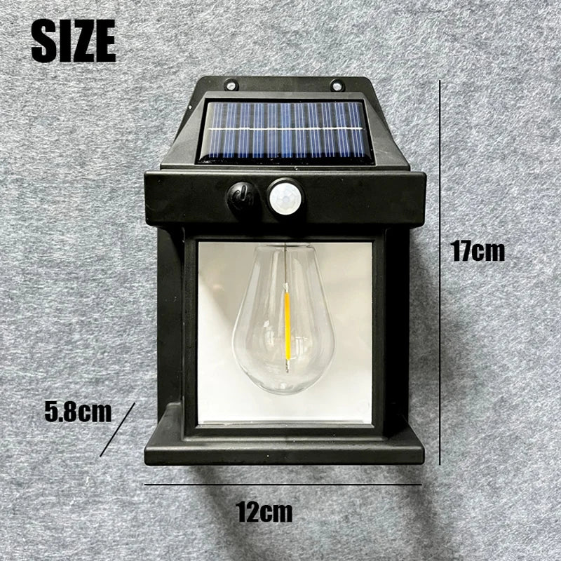 New Outdoor Solar Power Lamp